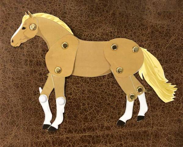 Articulated horse craft