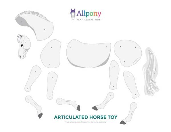 Articulated horse craft