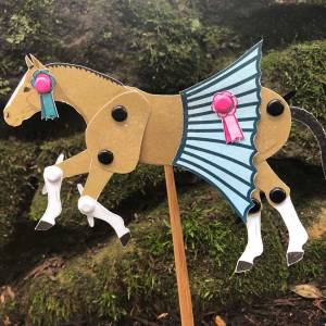 Articulated horse craft