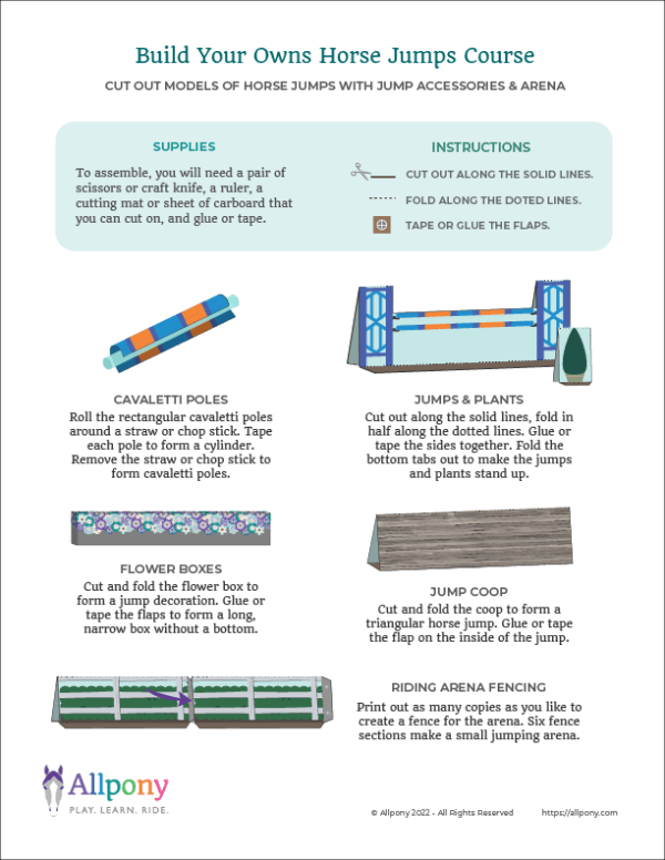 Build Your Own Horse Jumps Activity - Image 3