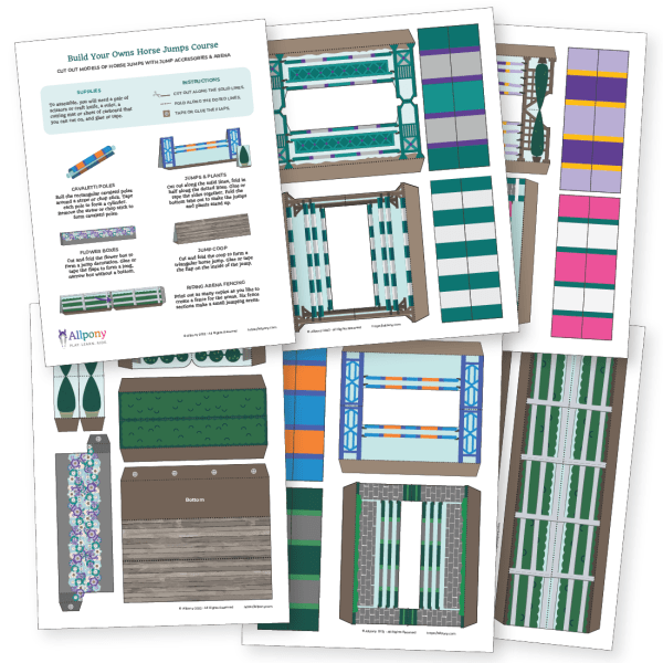 Build Your Own Horse Jumps Activity